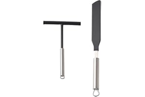 2Pcs Crepe Spreader and Set Pancake Maker Tools for Dining Room Home