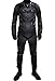 Xcoser Black Panther Costume Zentai for Halloween XL