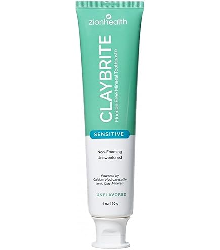 Amazon.com : Claybrite Original Toothpaste Zion Health 3.2 oz