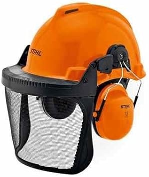 hard hats with visor and ear defenders