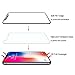 iPhone X 3D Full Coverage Screen Protector [2-Pack] - OMOTON [Tempered Glass] [Easy Installation] [High Responsivity] HD Screen Protector for Apple iPhone X/10