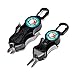 Boomerang Tool Company Angler's Combo (Includes Salt Water Big Snip & A Super Snip with U/V Glow Jig Charging Light), Black (0TBP-0393)
