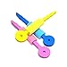 LKE® 5 Set (15 pcs) Colorful Soft Foam Sponge Wave Perm Hair Rollers Curler