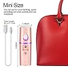 2-Pieces-Nano-Facial-Mister-Portable-Mini-Face-Mist-Steamer-Handy-Mist-Sprayer-with-Mirror-Design-Moisturizing-and-Hydrating-for-Skin-Care-Makeup-Eyelash-Extension-White-Pink 2 Pieces Nano Facial Mister Portable Mini Face Mist Steamer Handy Mist Sprayer with Mirror Design Moisturizing and…