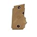 Hogue Sig P238 Grips Rbber w/Finger Grooves, Desert Tan