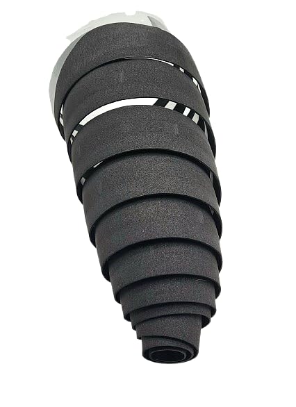 CarbonEnmy Bicycle Handlebar Tape with Adhesive Strips End Caps Handlebar Plugs for Road Bike Mountain Bike City Bike (Black)