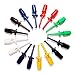 BrightTea® 8pairs Mini SMD Ic Single Hook Clip Grabbers Test Probe Cable for Multimeter Wire Lead (16pieces packger)