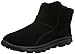 Skechers Women's Go Walk Move-Chugga Imprint Bootie,Black,9 M US