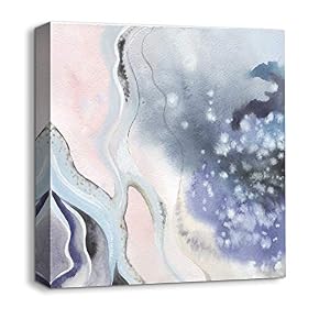 Canvas Wall Art Abstract Bricks Feature...