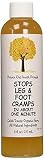 Caleb Treeze Organic Farm Stops Leg and Foot Cramps Natural and Organic - 8 oz by Caleb Treeze