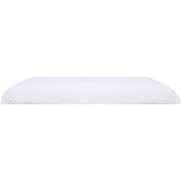 SUQ I OME Slim Sleeper - Ultra Thin Flat Pillows for Sleeping, Cooling Gel Infused Memory Foam Pillow 2.2 inch Height Ultra Thin Pillow,23 x 15.7 x 2.2 inches