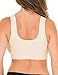 Caramel Cantina 4 Pack Nursing Maternity Sleep Bra (Small, Basics)