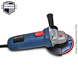 DIYEngineers 4 Inch Powerful Angle Grinder (Side Switch) with 2 Free Cutting Wheels