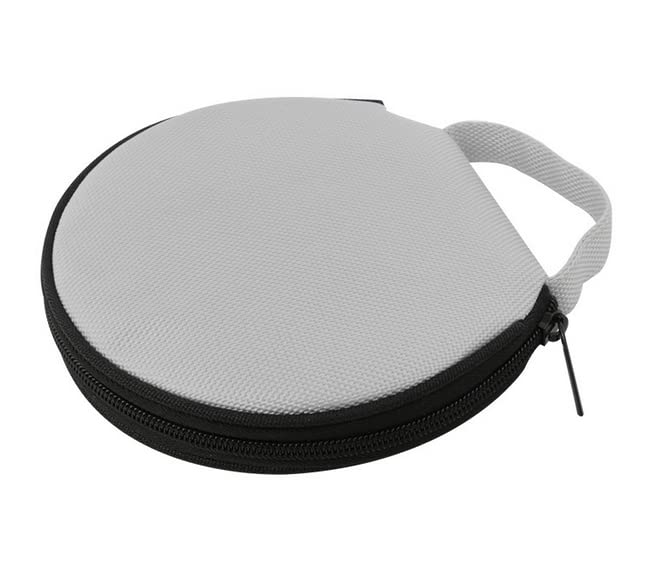 Losuya Portable 20 Capacity CD DVD Disc Storage Case Bag Wallet for Car Home Office Use (Gray)