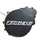 XKH- Motorcycle Billet Motor Engine Stator Cover Compatible with Kawasaki Zx6R 636 2003 2004 Black Left Side [B00Y7C4SKU]