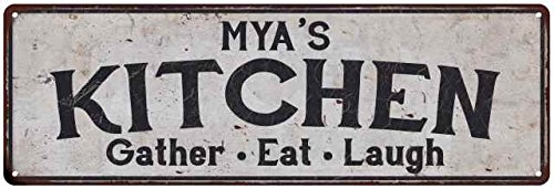 Great American Memories MYA'S Kitchen Rustic Look Chic Sign Home DÃ©cor Gift 6x18 Sign M61804571