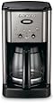 Cuisinart DCC-1200BCH Brew Central 12-Cup Programmable Coffeemaker, Black Chrome