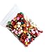 QHZHANG 200pcs Wine Red Sealing Wax Beads for Documents Sealing (A)