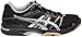 ASICS Women's Gel Rocket 7 Volley Ball Shoe,Black/Silver,7.5 M US