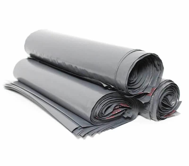 POUNDXPENCE Co® 50 Grey Mail Bags Mailing Self Seal Postal Poly Packs | XL Size - 14 x 21 inch (or 356 x 533 mm) | Assorted Shipping Envelopes Postage Packaging Mailers | Strong Heavy Duty Quality