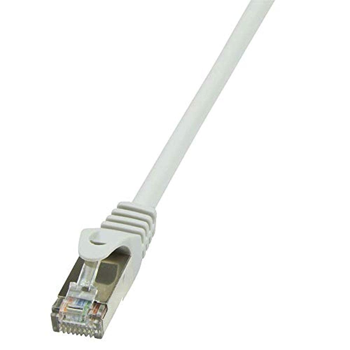 LogiLink CP1022S LogiLink CAT5e F/UTP Patch Cable, 0.5 Meter Length, Grey, Grey, 0.5 Meter Length