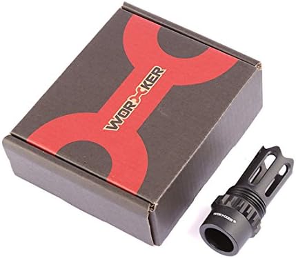 Worker Aluminum Alloy Front Tube Decorative Cap with Screw Thread for nerf blaster - Style 9