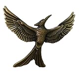 Gudeke Hunger Games 3 Mockingjay Part 2 Pin Brooch (Antique Bronze)
