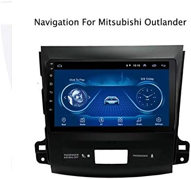 Hahaiyu 9 Inch Car Radio Stereo Android 7.1 MP5 Player Navigator for MITSUBISHI OUTLANDER (2006-2013),GPS 2.5D Touch Screen,Wifi,BT,Mirror Link,Radio Tuner (2G+32G),withcanbus