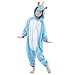 NEWCOSPLAY Unisex Children Unicorn Pyjamas Halloween Costume (8-Height 51-54