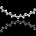Yean Wedding Rhinestones Headband Art Deco Wedding Hair Accessory Bohemian Forehead Halo