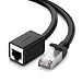 UGREEN Ethernet Extension Cable Network Cat6 Extension Patch Cable RJ45 Cords Shielded Male to Female Connector （10ft）