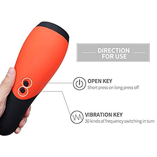 Multi-Speed Waterproof Rotating Massager Medical Silicone for Male Enhancement Training Couple Toys Silicone Adults Toys, Men Deep Throat, Oral Cup, Sucking Endless Pleasure