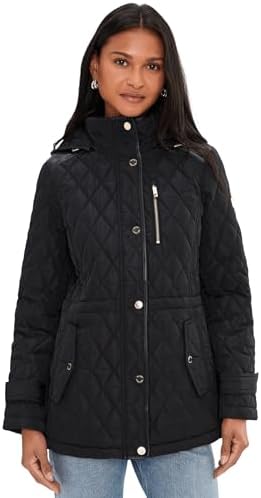 Amazon.com: MICHAEL Michael Kors Women's Mid-length Down Coat with