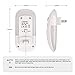 Sensky Motion Sensor Night Light Eye Friendly Front Low Light and Bright Back Light Design Night Lights for Bathroom Hallway (Warm White)