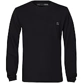 Fintech Heavy-Duty Long Sleeve Graphic T-Shirt - Anthracite