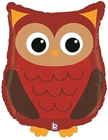 Woodland Owl Shaped 26" Supershape Foil Balloon