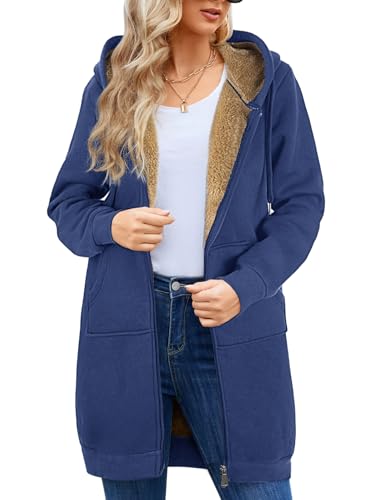 Yusongirl Women Zip Up Hoodie Jacket