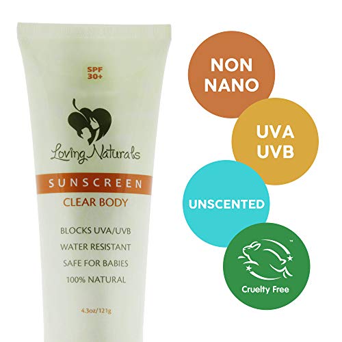 Loving Naturals Clear Body Non Nano 100 Natural Zinc Sunscreen for