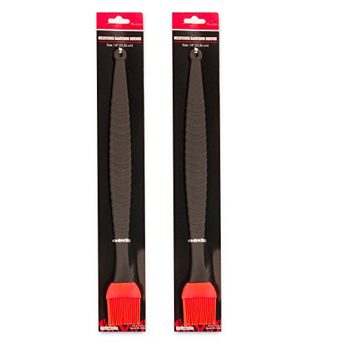 Silicone Basting Brush Set -- 2 Pack