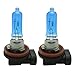 WerFamily H9 High Performance Super White Xenon Halogen High Beam Headlight Bulb 65W 6000K (Pack of 2)