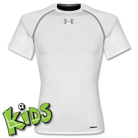 Under Armour Youth Boys HeatGear Armour Short Sleeve Fitted TShirt