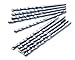 Masonry Drill Bits 3/16 in.x 3-1/2 in. Carbide Tip Flat Shank Drill Concrete Stone Bricks-10Pcs