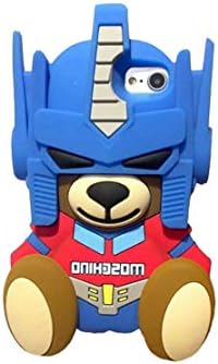 iPhone Protective Case Self-Designed Moschino Teddy Bear Tranformer Robot (iPhone 6p/6s Plus)