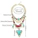 Miraculous Garden Womens Vintage Alloy Gold Long Boho Bohemian Necklace Ethnic Tribal Boho Necklace Geometry Red Turquoise Beads Statement Necklace Jewelry Sets for Women. (2)