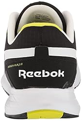 Reebok Men's Energen Run 2.0 Shoe, Black/White/Acid