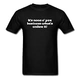 Kilt - None of your Business Men's T-Shirt by Spreadshirt