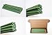 GP Natural Beeswax Honey Eco Green Color Candles in Gift Box (Natural Cotton Wicks, Dripless, Smokeless, 8 Inches (20 cm) 30pcs)