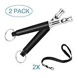 ALmall 2 Pack Dog Whistle to Stop Barking