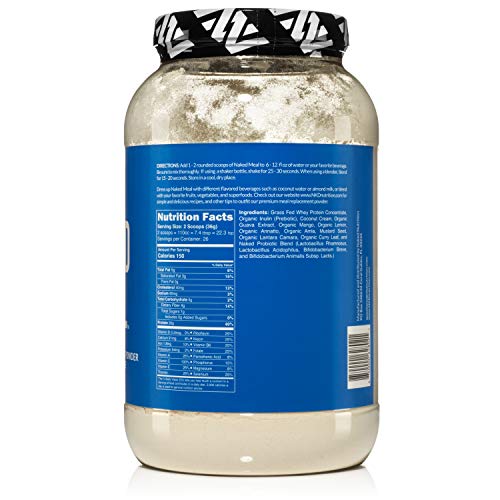 NAKED Meal Healthy Meal Replacement Shakes For Weight Loss or Workout