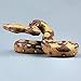 Mokylor Realistic Fake Rubber Toy Snake, Scary Simulation Snake Fake Snakes Prank Stuff for Garden Props to Scare Birds,Halloween Decoration,5.9''x4.3''x2.3''